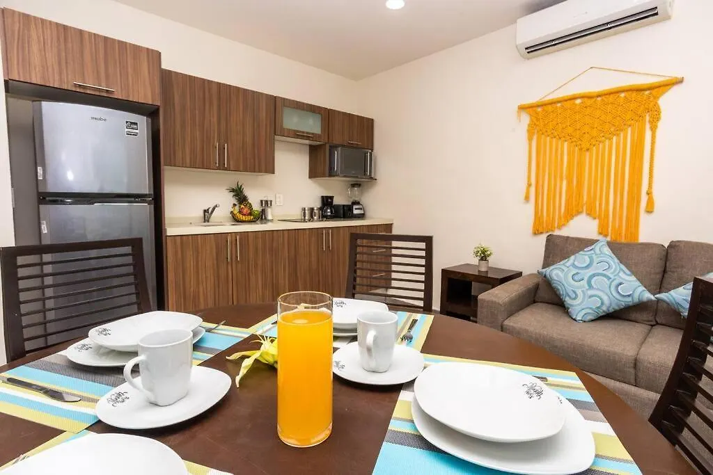 Deluxe Jr. 2 Rooms Suite, Dept. 101 Плая-дель-Кармен 0*,  Мексика
