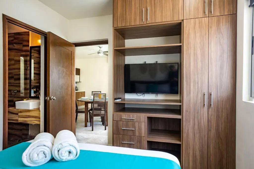 Deluxe Jr. 2 Rooms Suite, Dept. 101 Плая-дель-Кармен Апартаменты