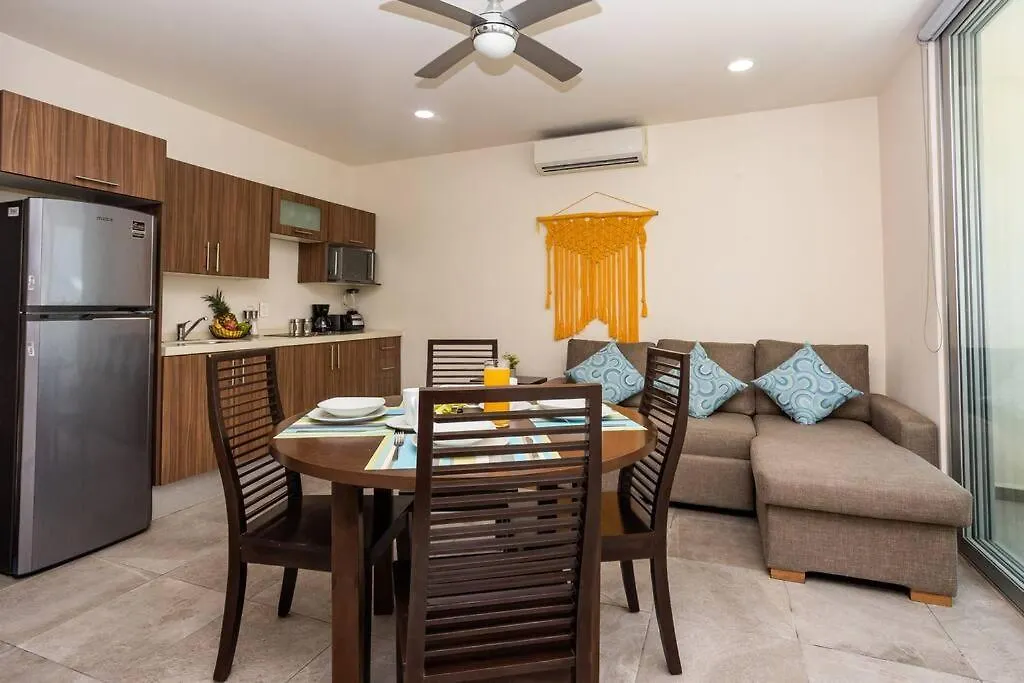 Deluxe Jr. 2 Rooms Suite, Dept. 101 Плая-дель-Кармен Апартаменты