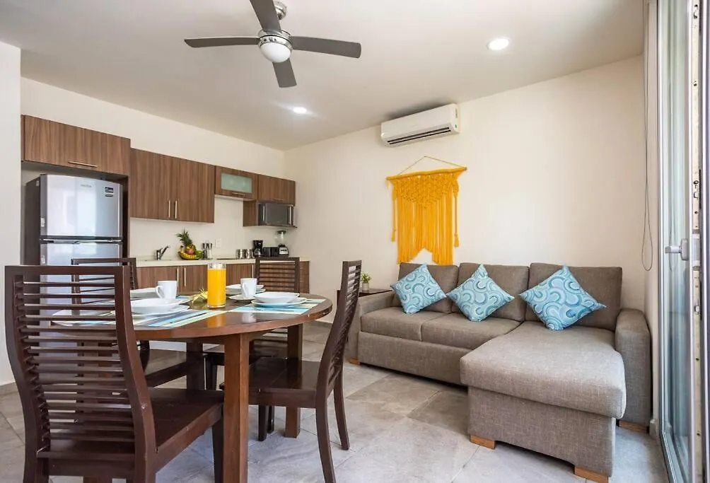 Deluxe Jr. 2 Rooms Suite, Dept. 101 Плая-дель-Кармен Апартаменты